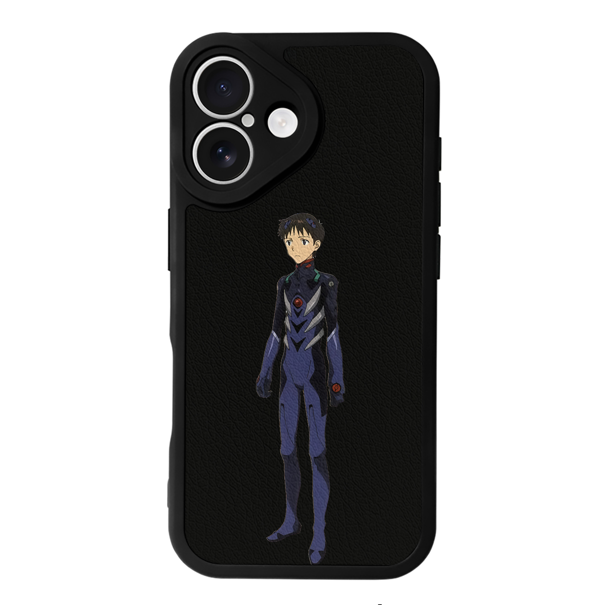 （画像用） EVA 新世紀エヴァンゲリオン 【iPhone 16シリーズ対応】シリコンスマホケース（レザー調） 材質：シリコン